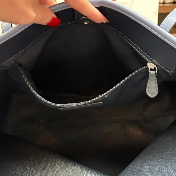 Coach Floral Periwinkle Reversible Tote and Wallet - Picture 16 of 17